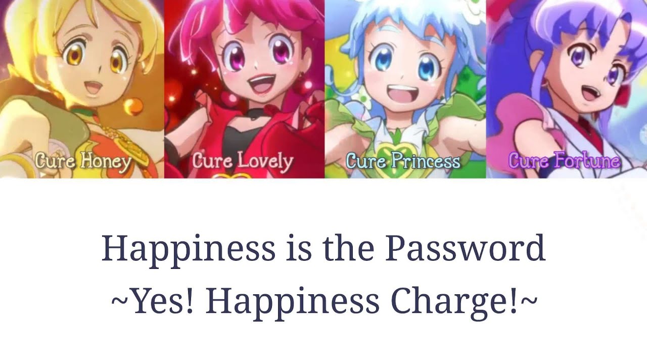 Happiness Charge PreCure | Happiness is the Password ~Yes! Happiness Charge!~ ✧Eng/Rom Lyrics