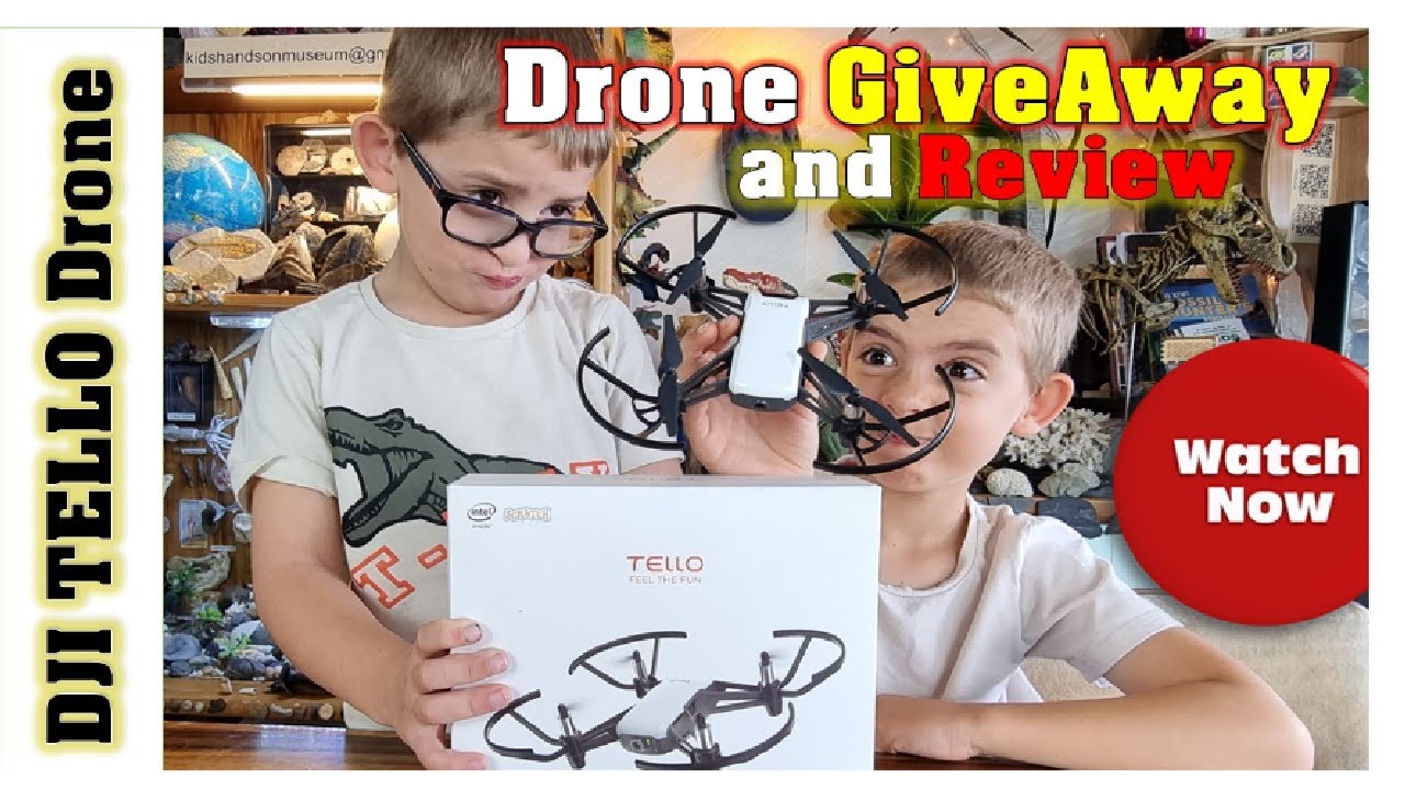 Drone Giveaway DJI Tello and Review