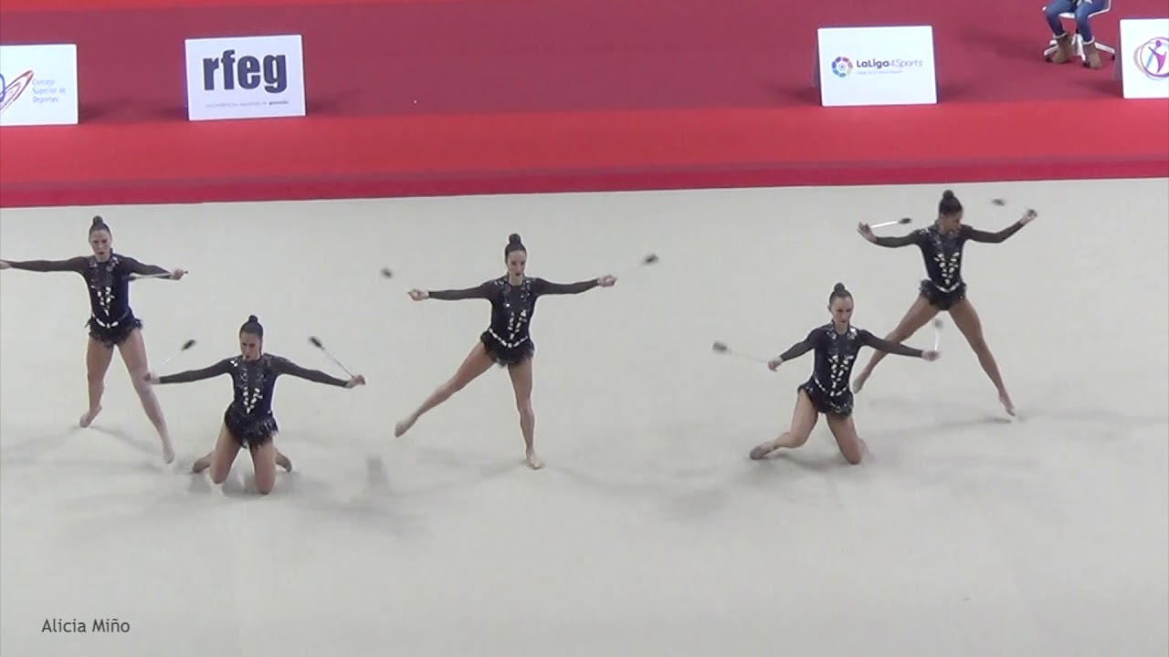 Vallecas Senior, Cto. de España Conjuntos Pamplona 2018