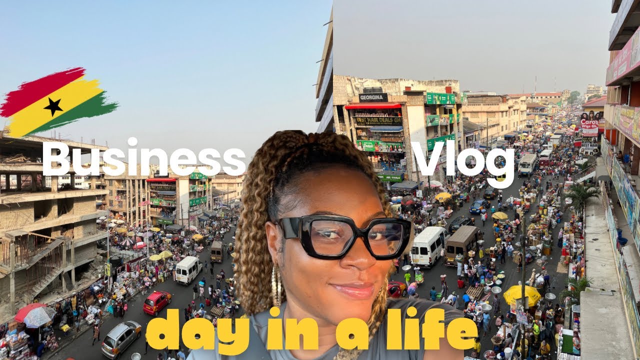 MAKOLA MARKET ACCRA GHANA| DAY IN A LIFE OF A BUSINESS OWNER IN GHANA| Let’s go shopping…