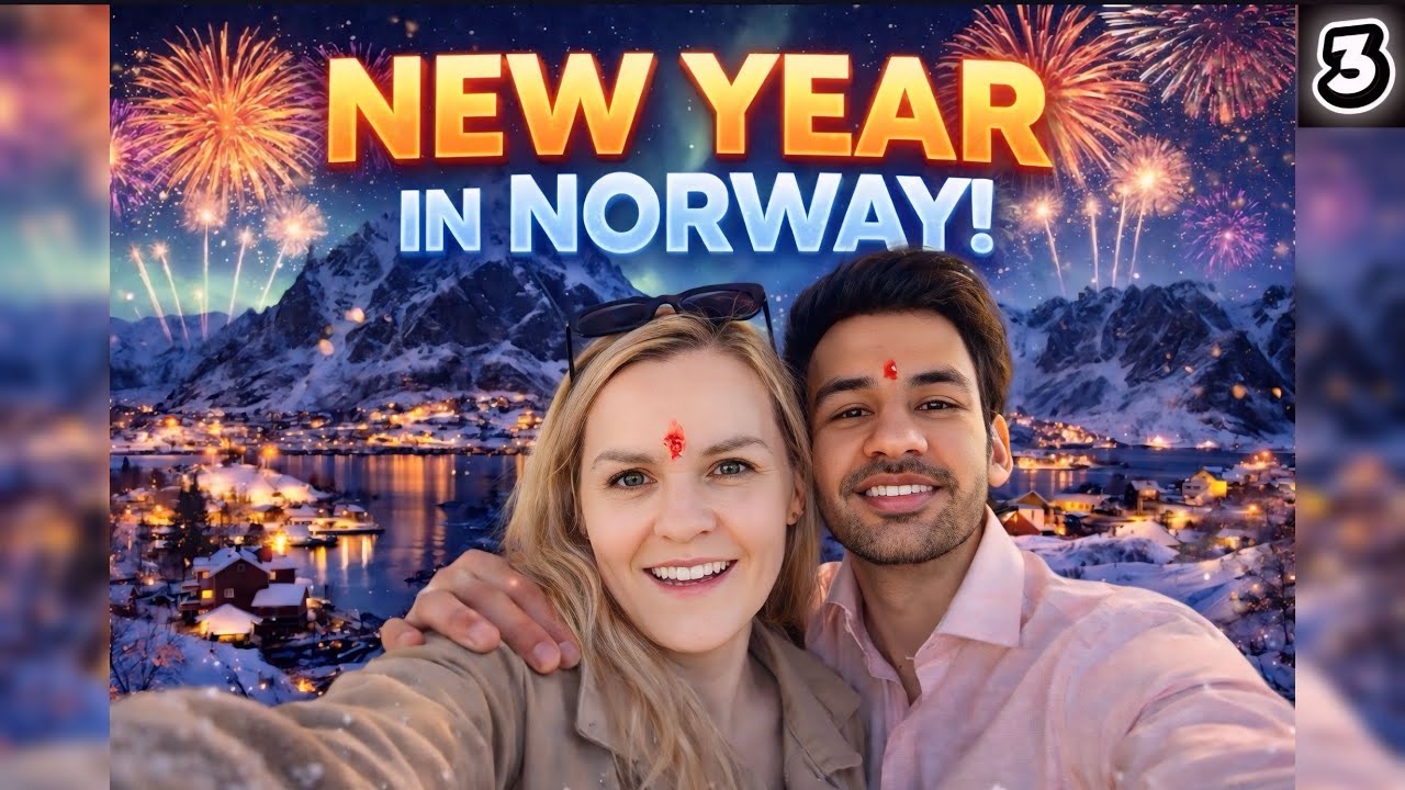 New Year 2026 Celebration in Norway 🇳🇴 | Magical Night Vlog 