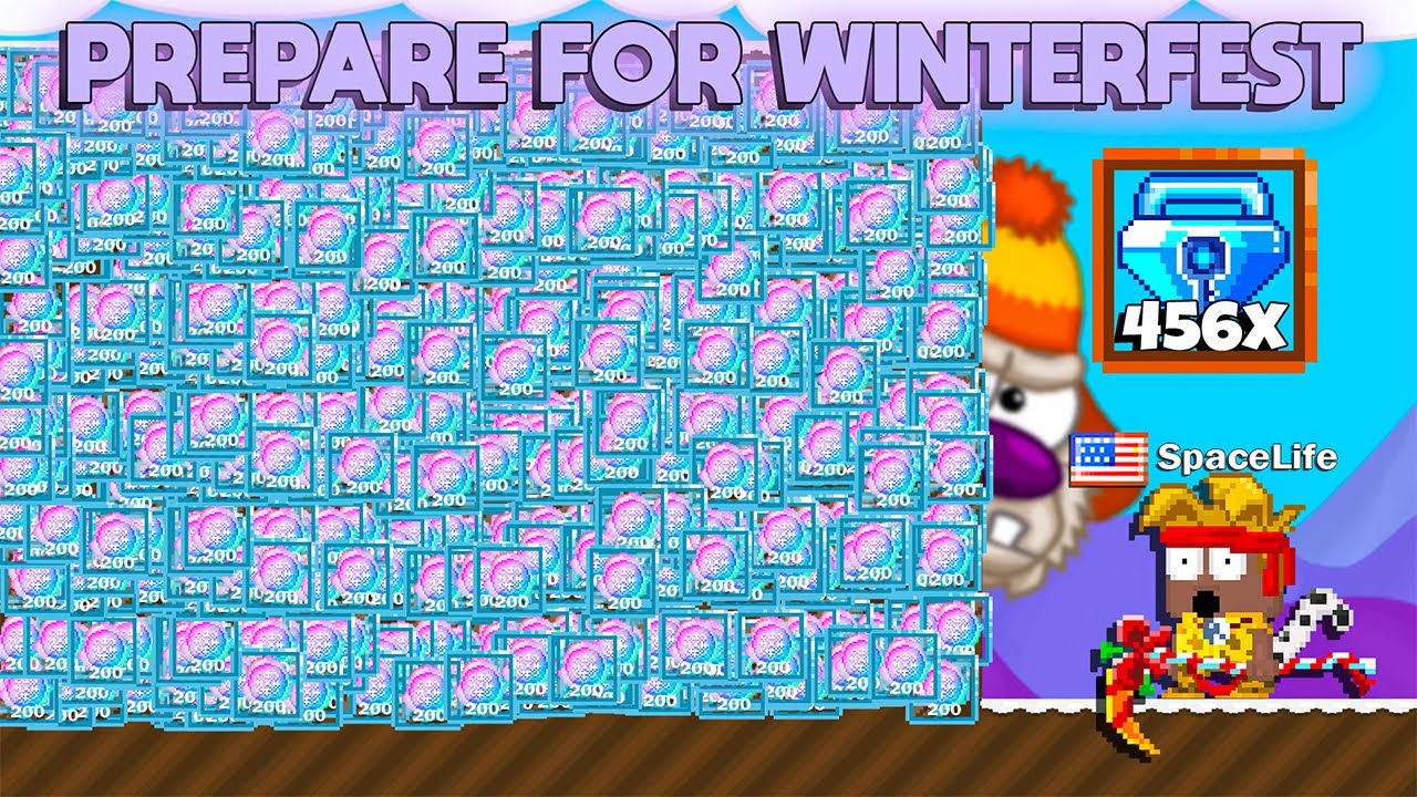 HOW TO PROFIT IN WINTERFEST 2021! (456x PROFIT) | Prepare For WinterFest 2021! | Growtopia