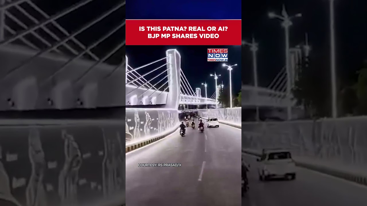 Is This Patna? BJP MP RS Prasad Shares Surreal Video Of Bihar's Capital, Real Or AI?