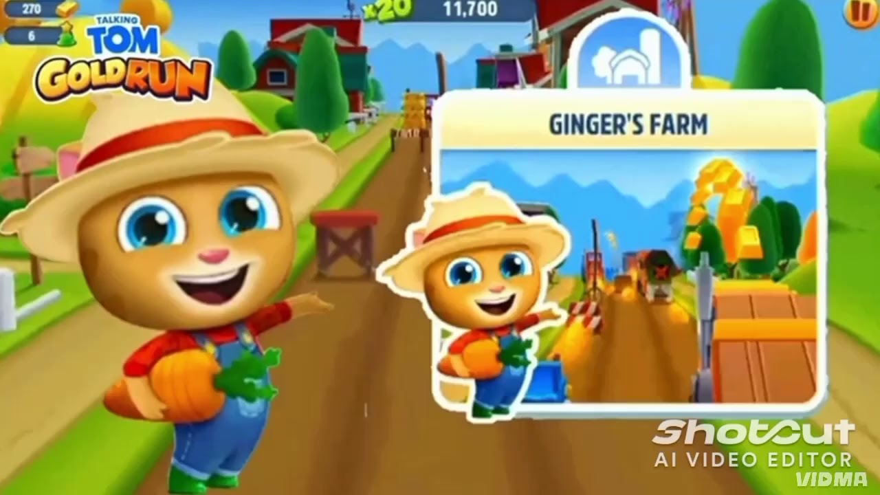 Talking Tom Gold Run But Every Few 3/6 Secends It Changes The OST Uploaded Angin Part 4 With New OST