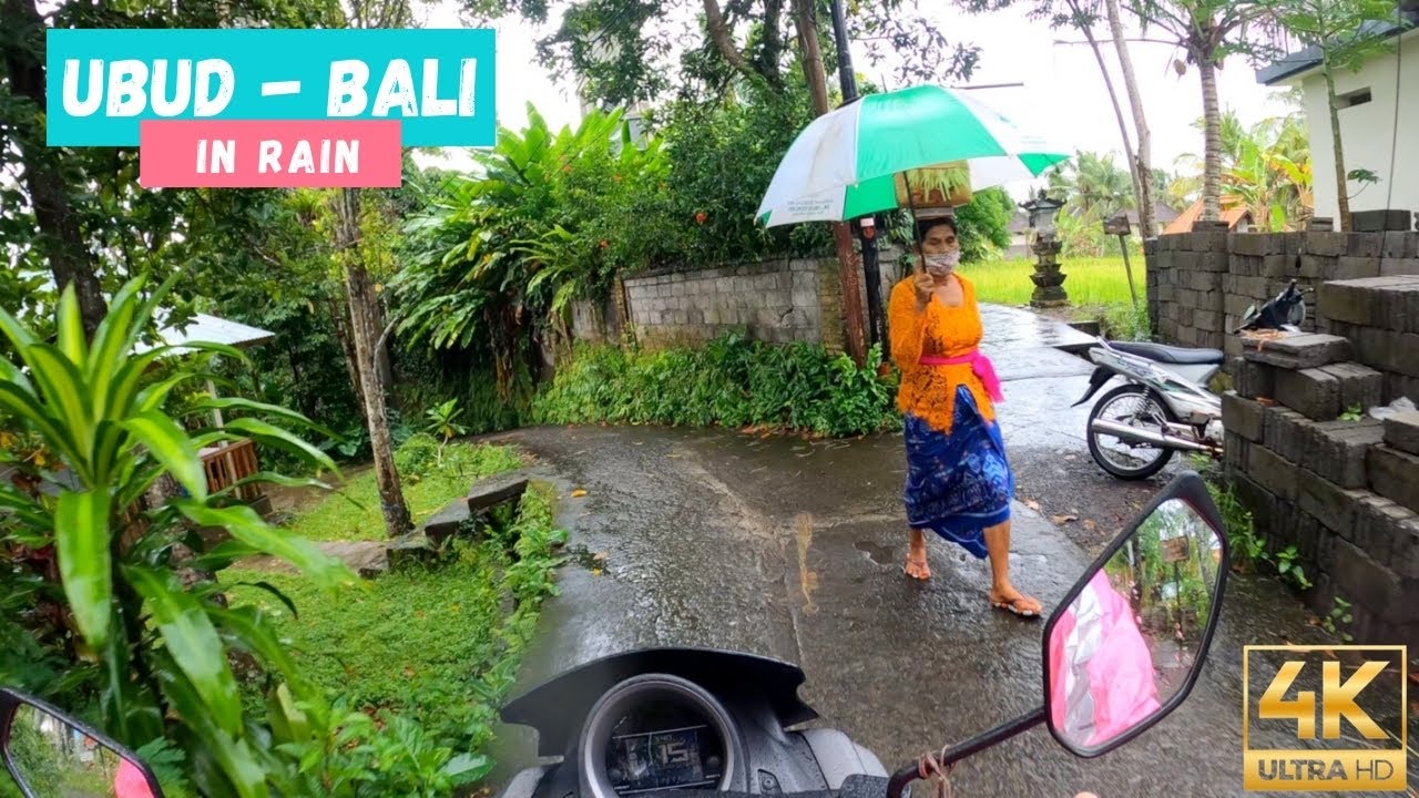 BALI UBUD in Rain ☔️