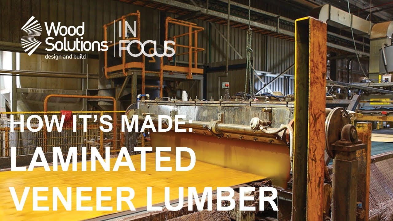 Как это сделано: клееный брус (LVL)