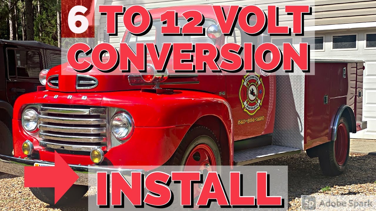 Установка комплекта для переоборудования на 12 вольт! Flathead Ford