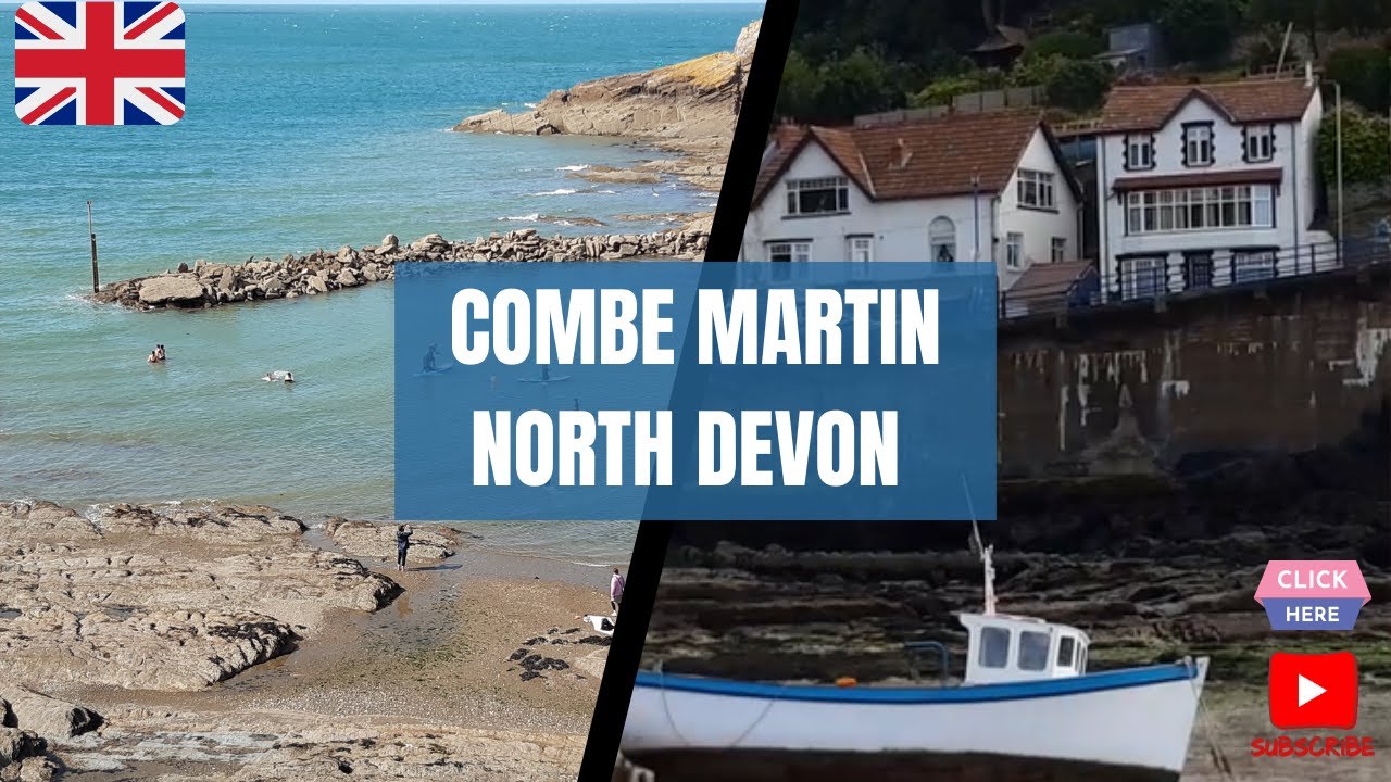 Combe Martin Devons Hidden Coastal Gem 🏖️ Discover Sun Sea Beaches Boats🌊 British Seaside ENGLAND UK