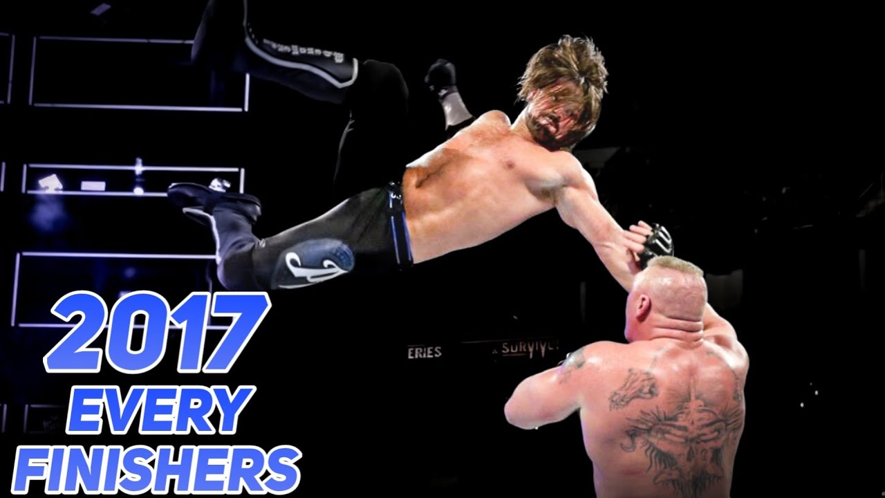 WWE All Finishers 2017 (Male)