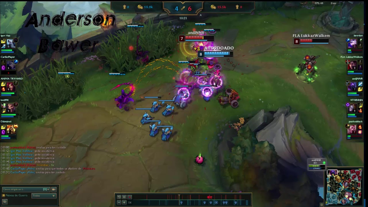 Zyra TOP vs Darius e Jax