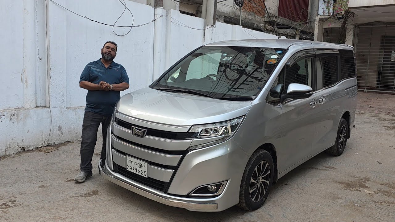 সেরা আকর্ষণ ১ বছর চলা গাড়ি! Toyota Noah Price In Bangladesh । Used Car Price In Bangladesh