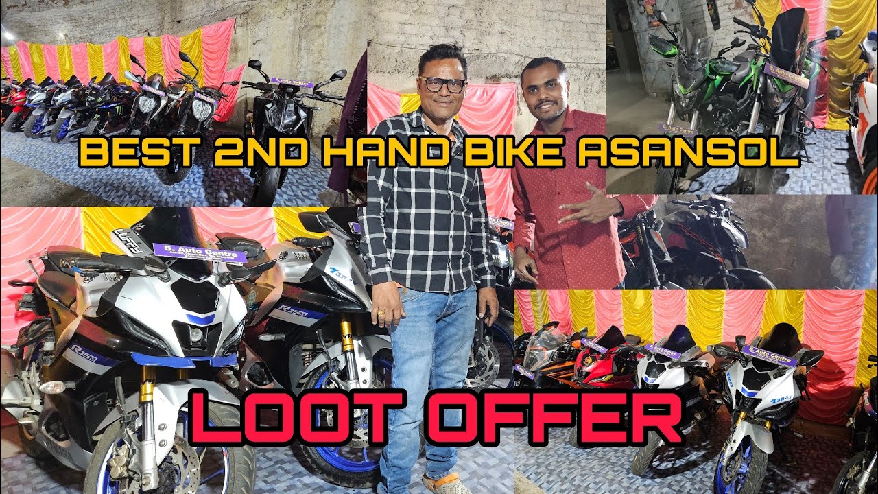 Best second hand bike market in asansol(chanda) #pardip auto