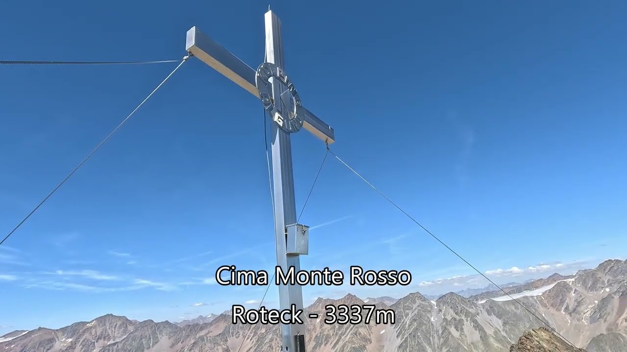 Cima Monte Rosso - Roteck 3337m (19 Agosto 2023)