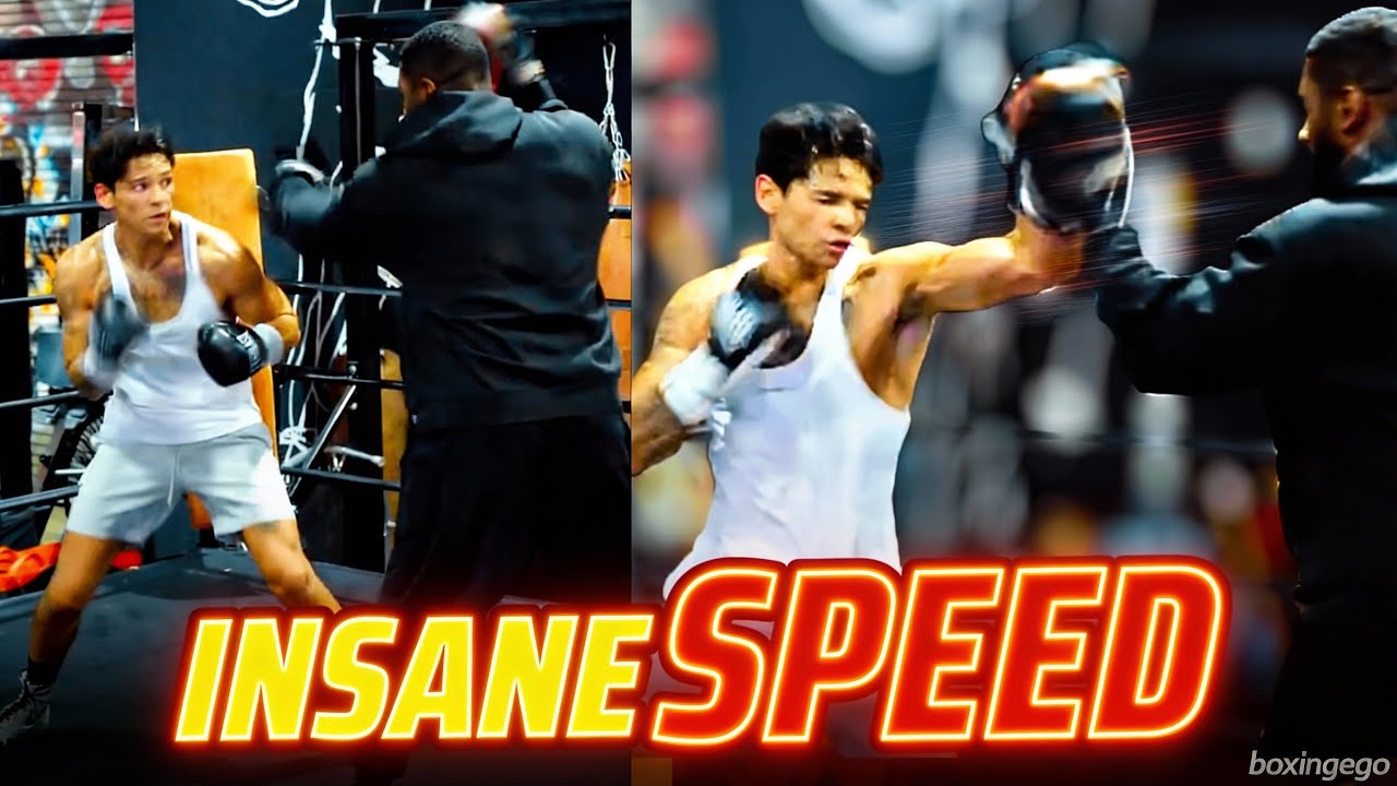 TOO FAST 😮: Ryan Garcia’s SPEED Is a NIGHTMARE for Mario Barrios