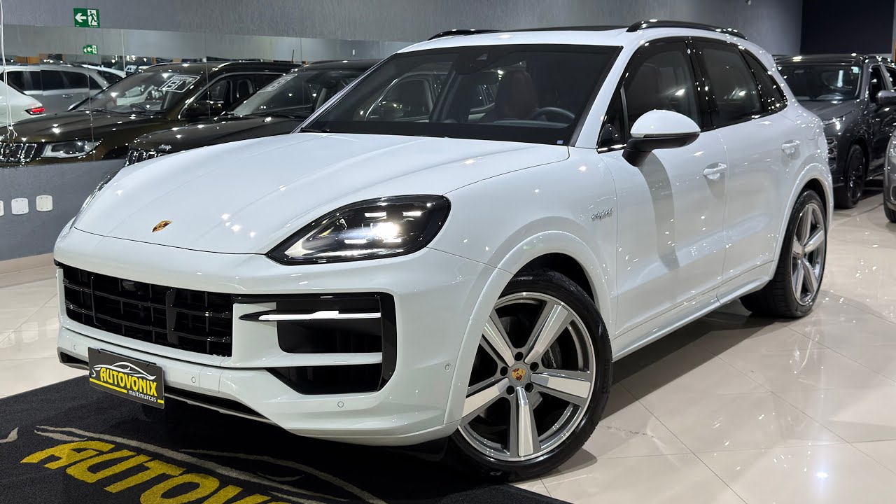 Porsche Cayenne 3.0 S E-Hybrid 2024! Blindado Nível IIIA, Garantia de Fábrica, Único Dono! 