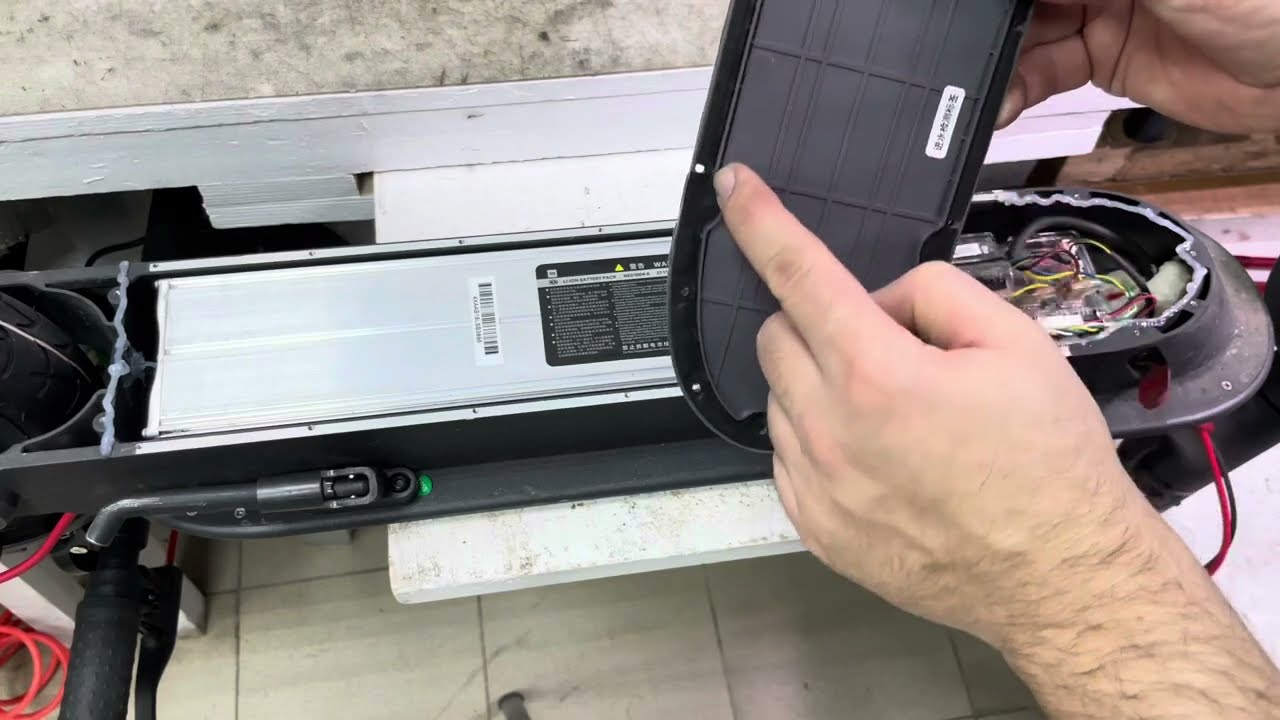 Электросамокат Xiaomi, немного про гидроизоляцию.
