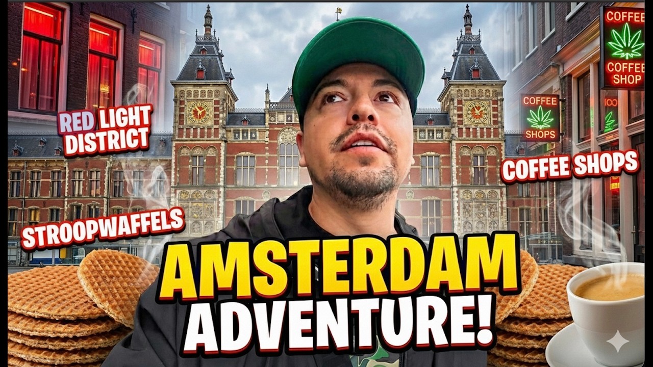 9 HOURS IN AMSTERDAM. WALKING IN AMSTERDAM. TRAIN FROM PARIS TO AMSTERDAM