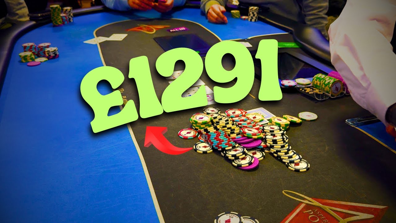 INSANE 3-WAY ALL-IN! HUGE decision playing £1/£2 No Limit! | Road to Vegas
