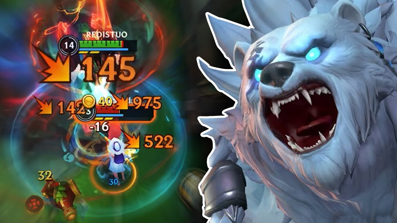 Wild Rift Volibear Jungle Hard Carry Gameplay in Season 17