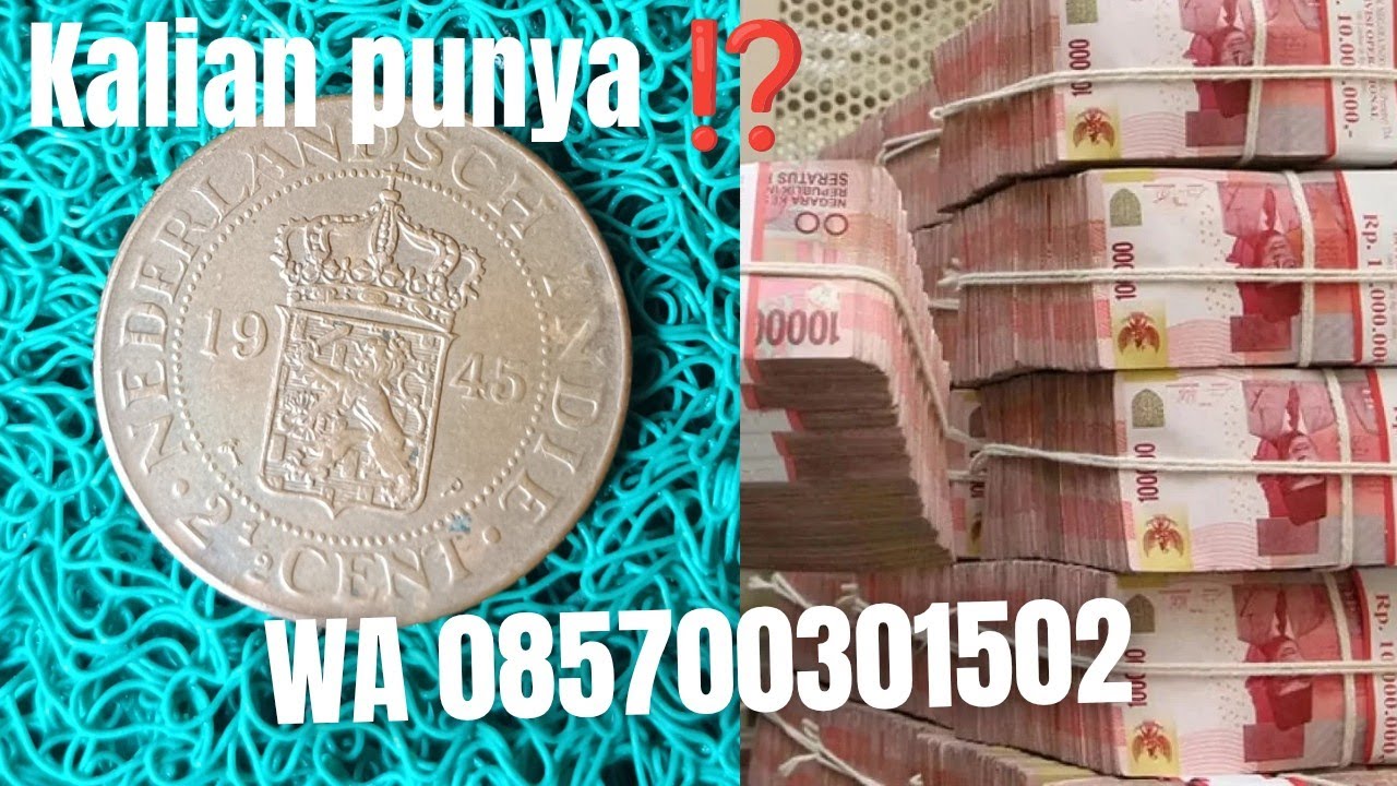katanya bisa laku puluhan juta‼️ koin kuno peninggalan Belanda 