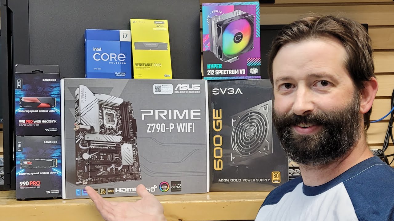 I7-13700K Живая сборка!