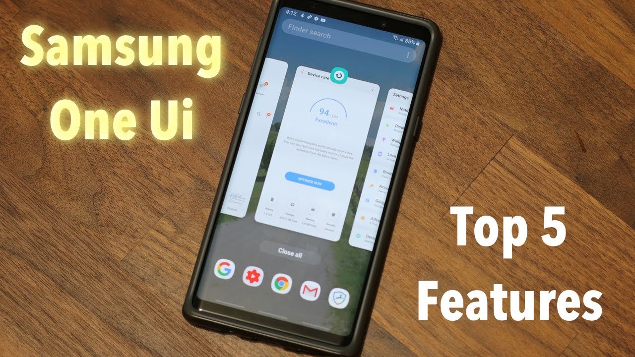 Samsung One Ui on Galaxy Note 9 - My Top 5 Features (Android Pie 9.0)