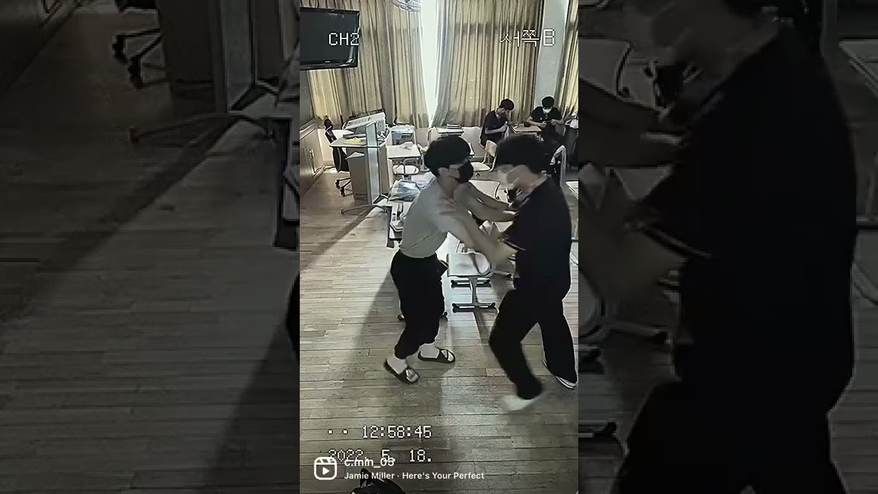 학교폭력? CCTV영상