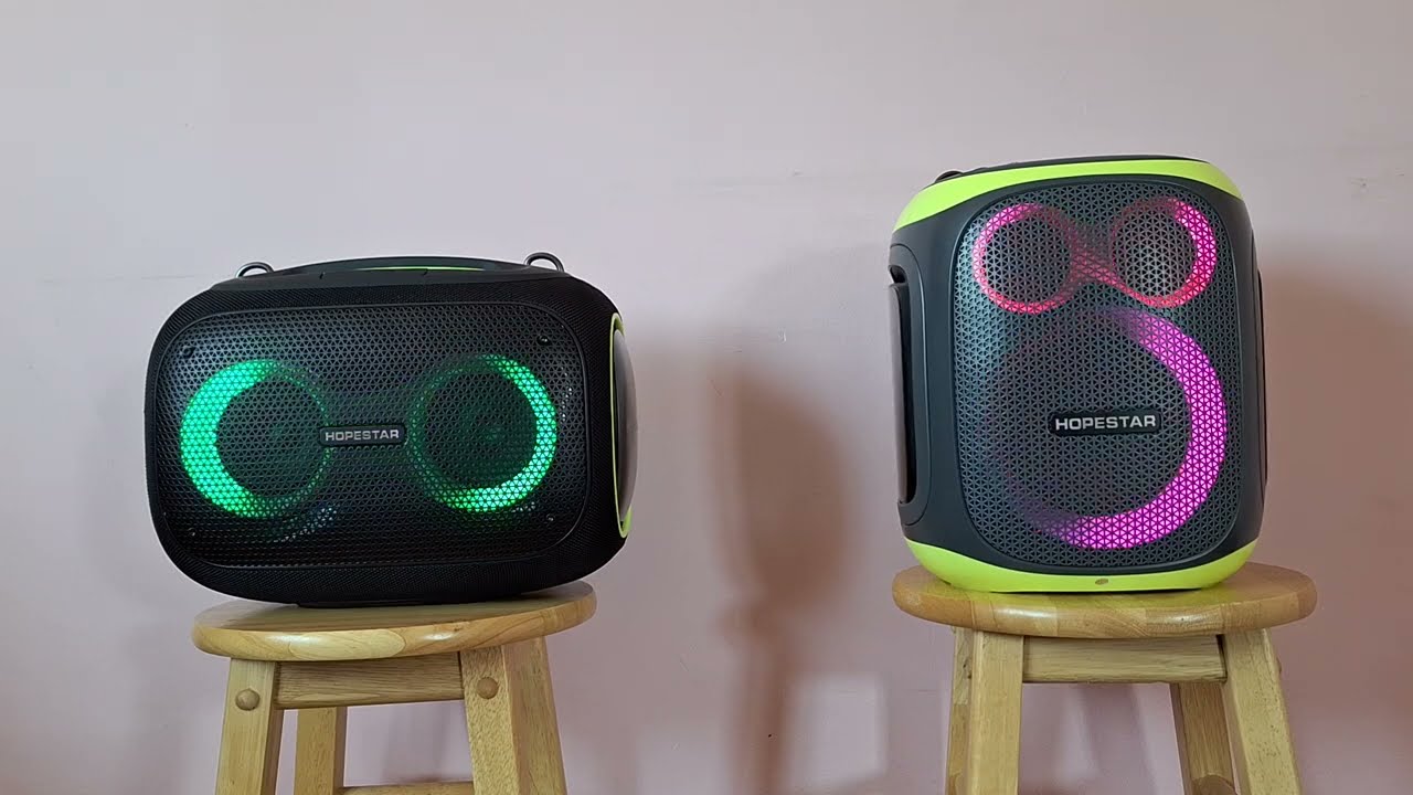 Hopestar party 130 vs Hopestar partybox bluetooth speaker sound test