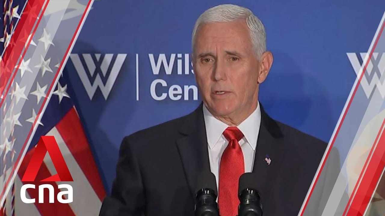 China blasts US Vice-President Mike Pence's 'arrogance and hypocrisy'