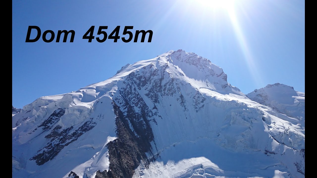 Dom 4545m Besteigung via Festigrat 09.September 2015 Schweiz
