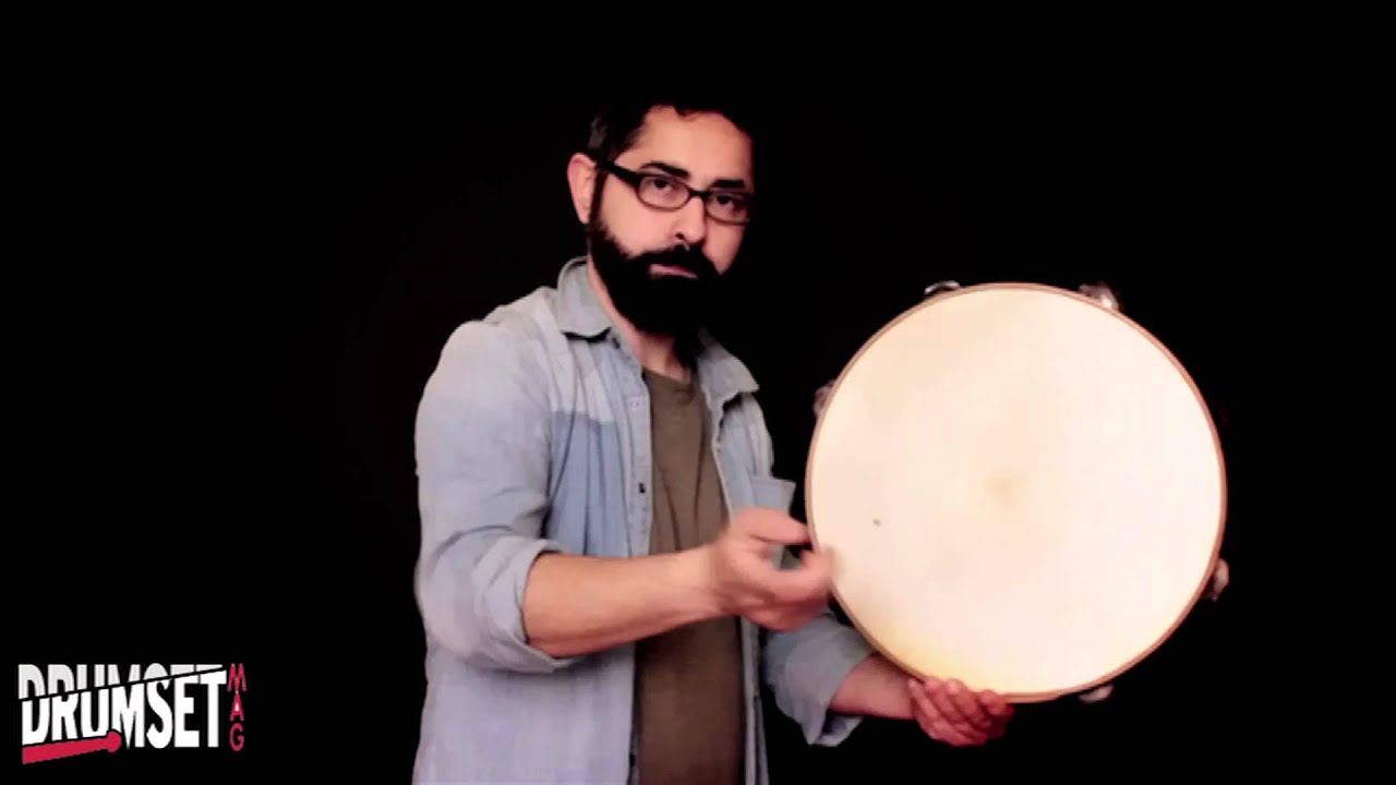 Domenico Candellori   Italian Tamburello   North African Rhythms   Percussion Lesson