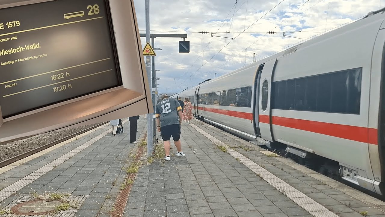 Beinahe liegen geblieben im ICE T! DB Tripreport 1. Klasse