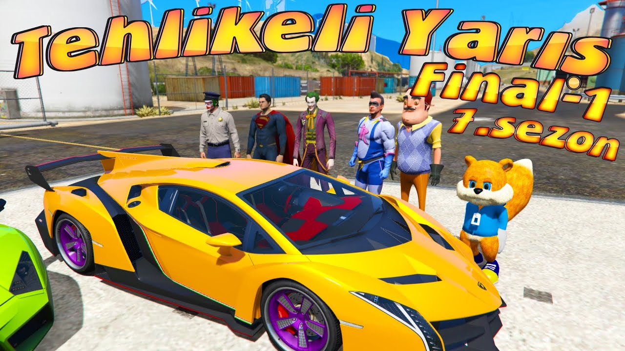 FİNAL YARIŞLARI 1.YARIŞ LAMBORGHINI MODELLERİ