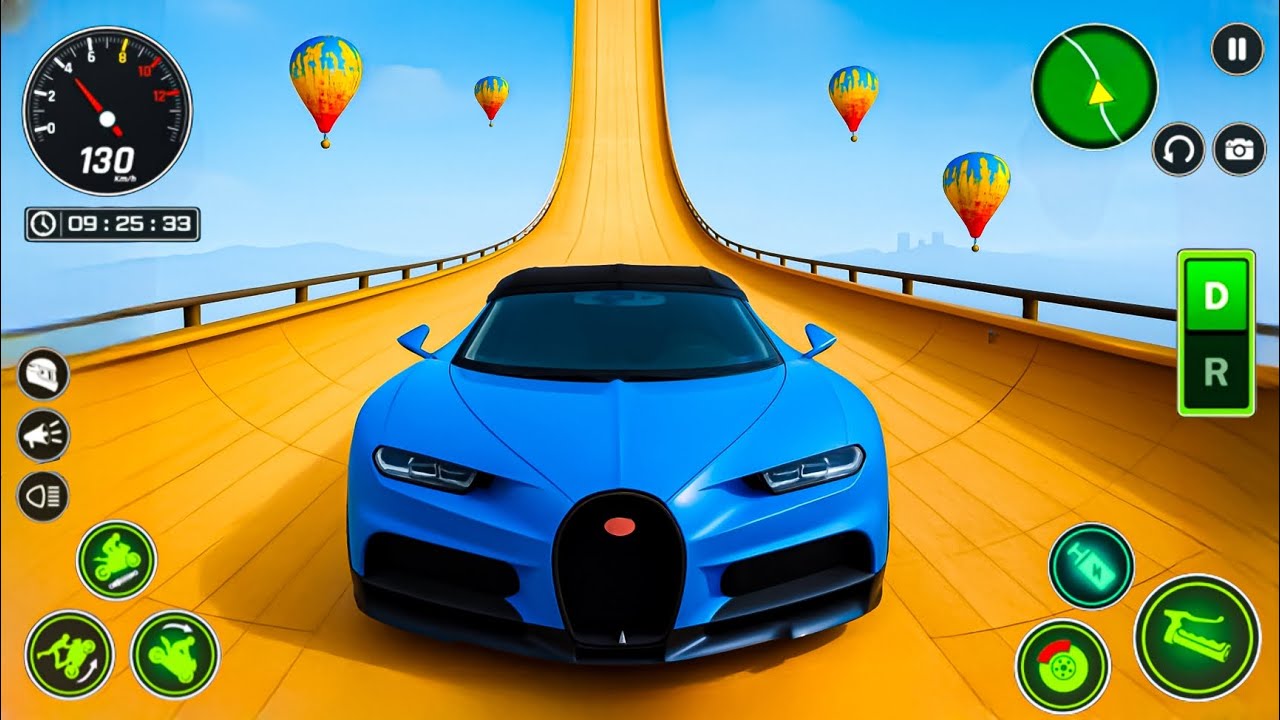 My Super Car Racing To Many Problem Impossible Tracks Mega Ramp Car Racing Gameplay