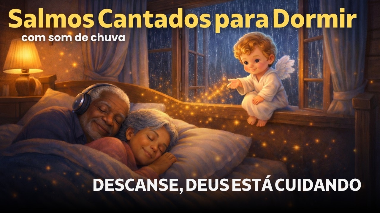 Salmos Cantados Para Dormir Profundamente | Entregue Sua Noite a Deus e Descanse