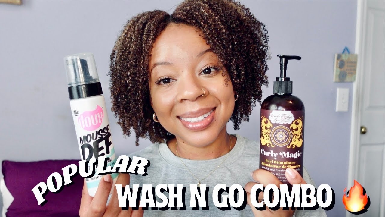 Is It Worth The Hype? 🤔 | Uncle Funky's Curly Magic + Mousse Def