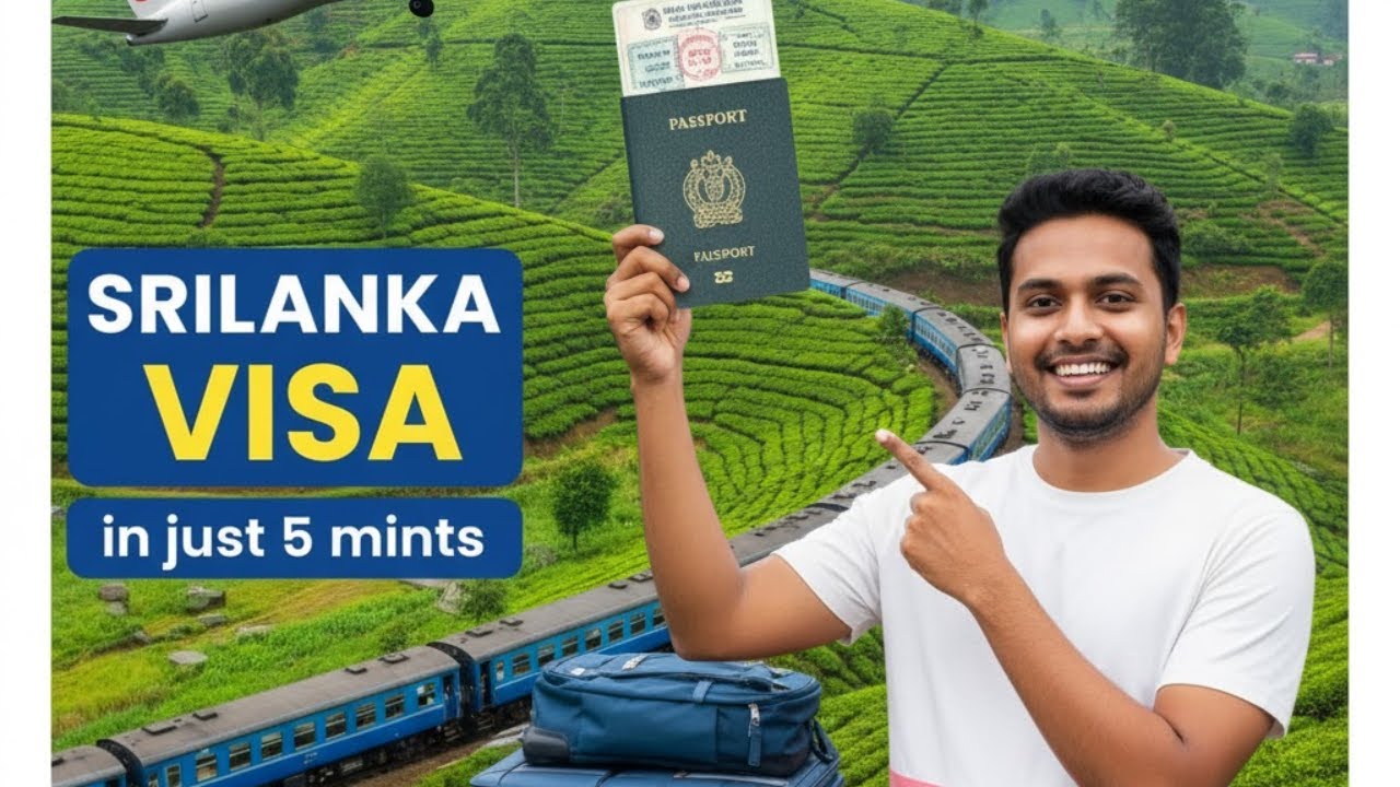 Sri Lanka Visa / ETA Process 2025 | Get Your Sri Lanka Visa in 5 Minutes Online!