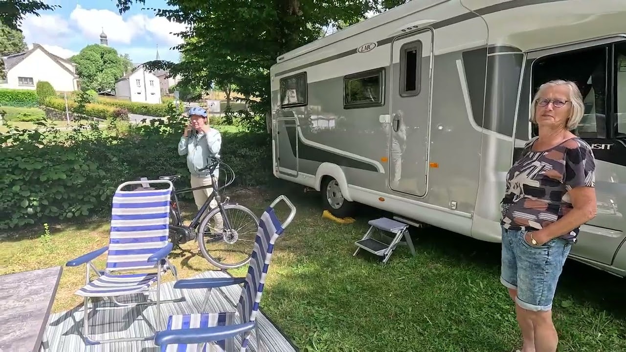 På sykkeltur langs 