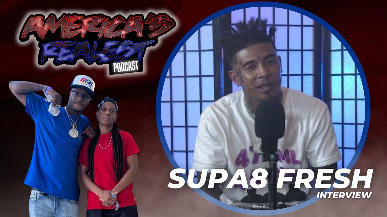 America's Realest Podcast: Supa8 Fresh On Gwinnett Culture & Projects W/ Bigga Rankin & Trapaholics