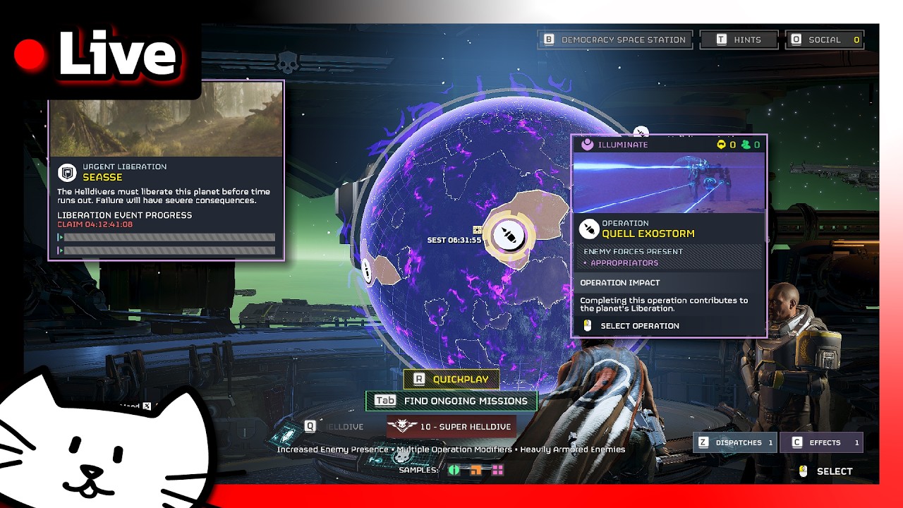🔴ลงดาวหมึกใหม่! Appropriators Illuminate Helldivers 2