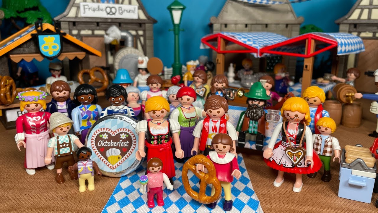 Oktoberfest 🥨 2025 | Mia ist weg! 😱 | Wiesn | Familie Wassermann | Brezel | Breakdancer | Playmobil