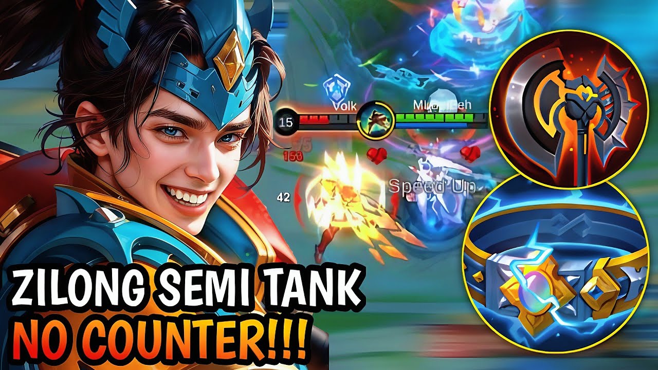 ZILONG JADI HERO GELO KALAU DIPAKEIN ITEM INI! INI DIA ZILONG BUILD FIGHTER TANGGUH| MLBB