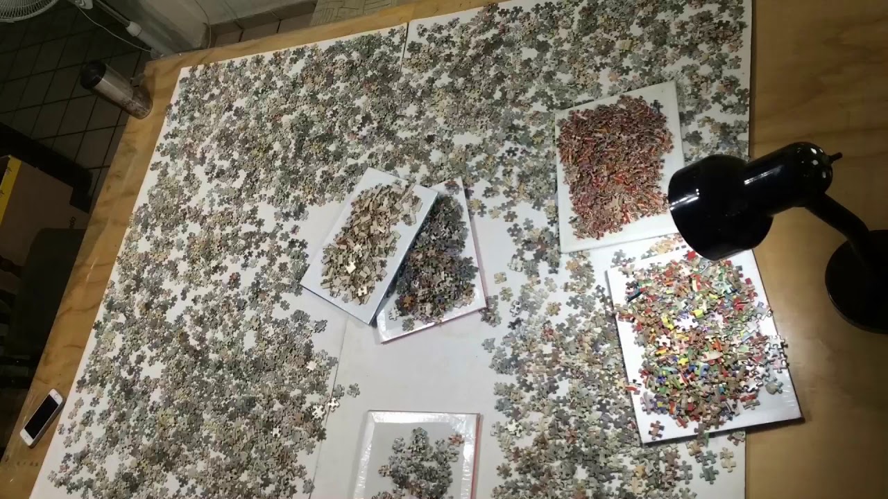 Puzzle Educa Historic World  Map 8000 pieces