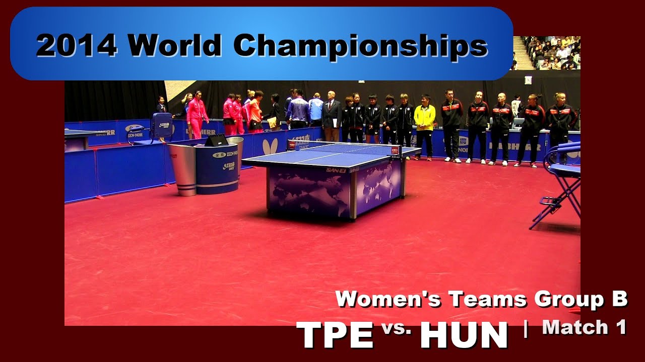 2014 WTTC Women's Team - Group B: TPE - HUN Match 1: Cheng I-Ching v Szandra Pergel