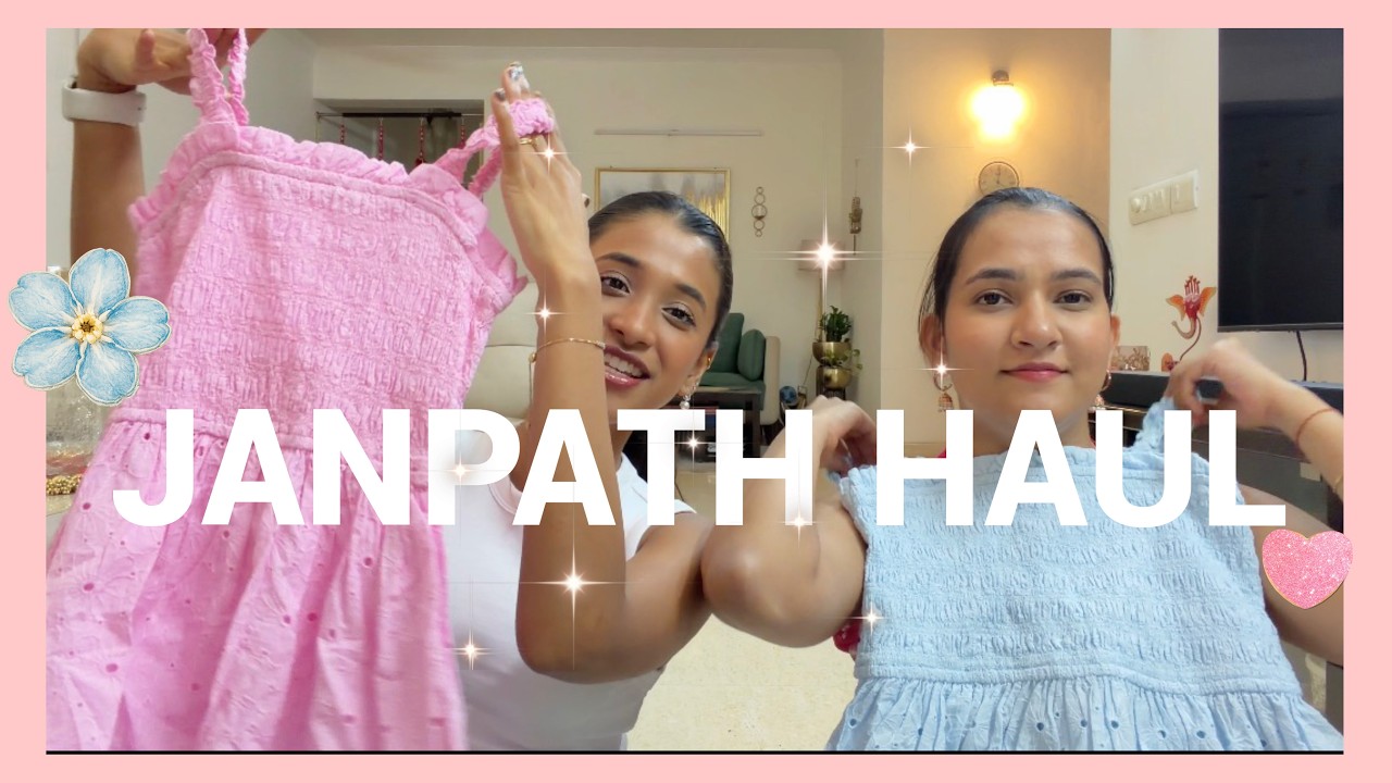 JANPATH Market shopping 🛍️ Haul with price details || Summer collection