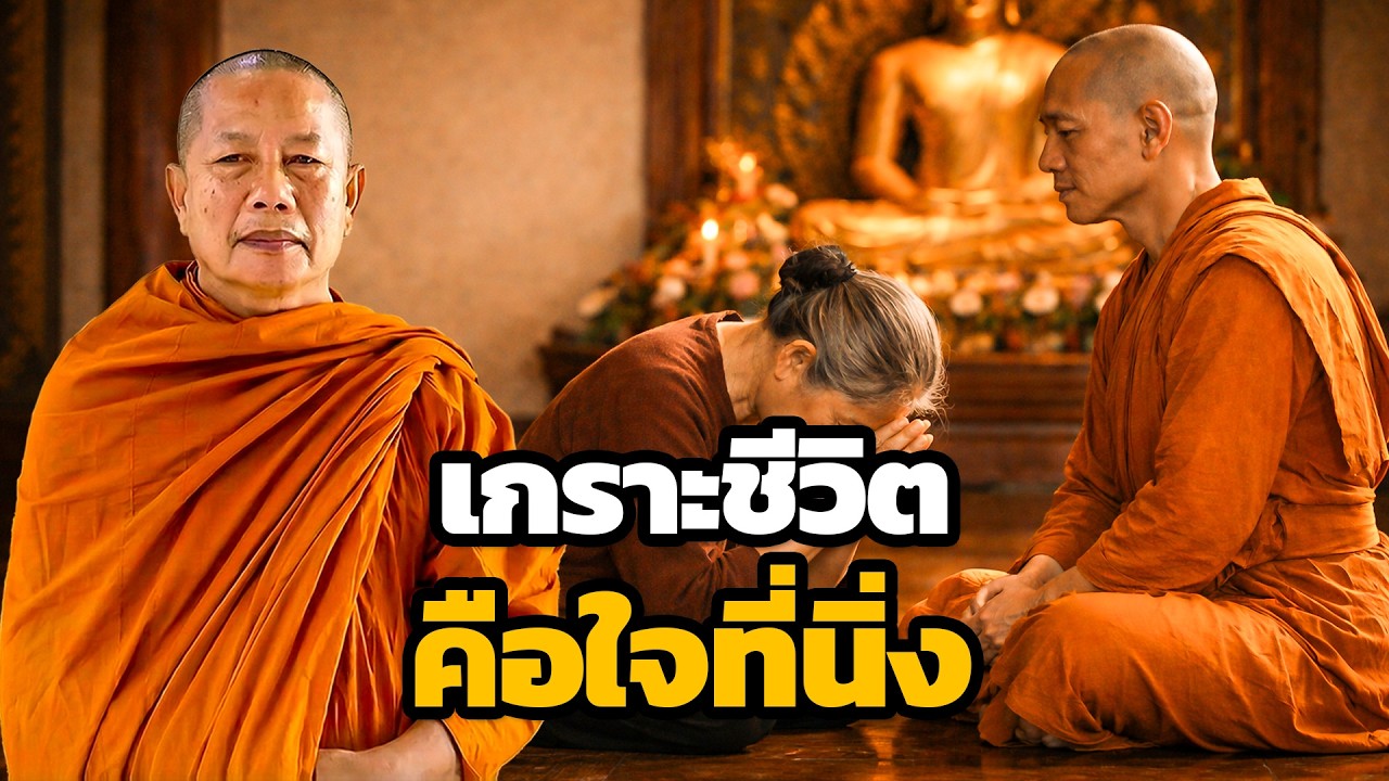 ใจที่มั่นคง คือเกราะชีวิต..ธรรมะคลายทุกข์ พระมหาบุญช่วย ปัญญาวชิโร