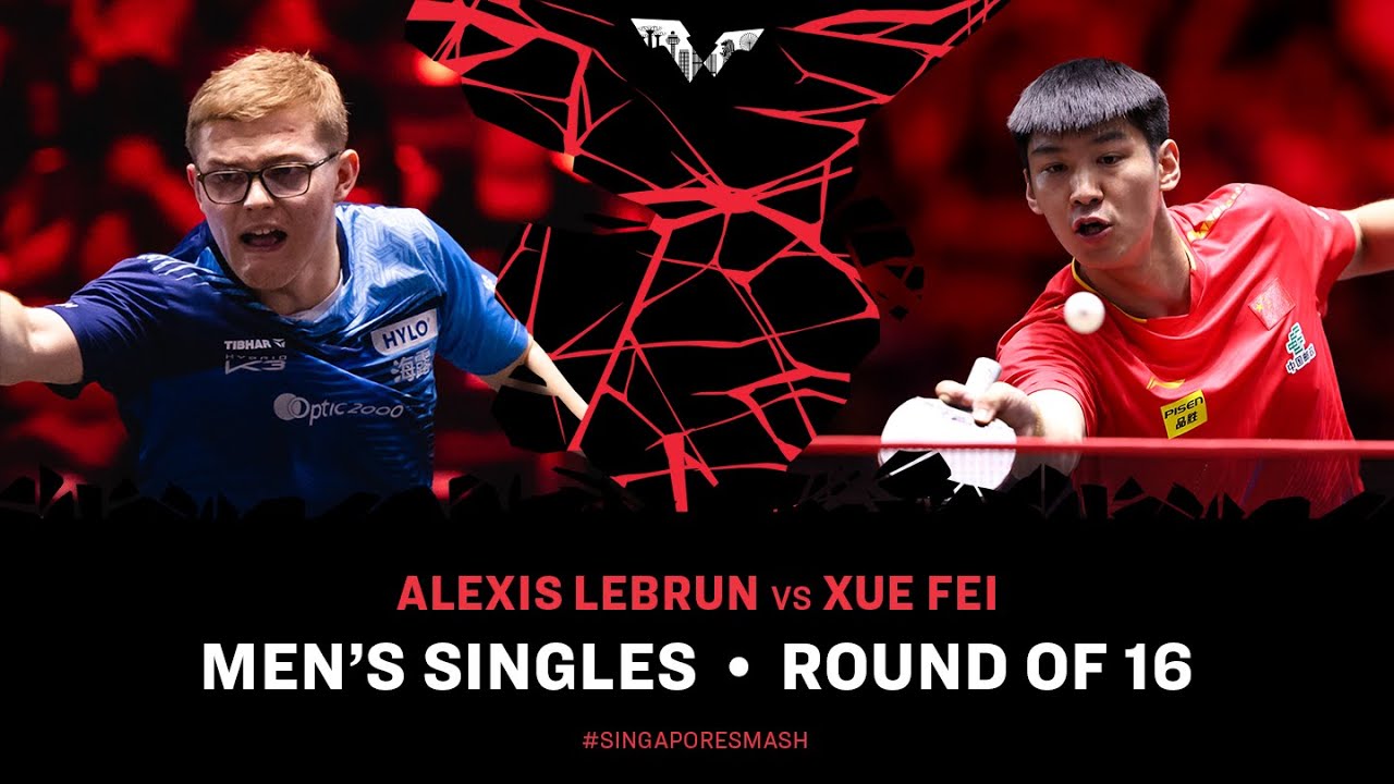 Alexis Lebrun vs Xue Fei | MS R16 | Singapore Smash 2025