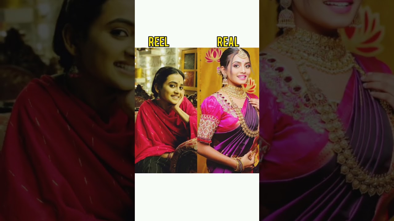muddu sose serial actors reel and real photos