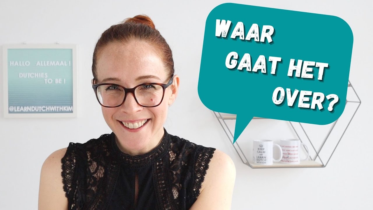 HET as subject in Dutch (NT2 - A2) #learndutch