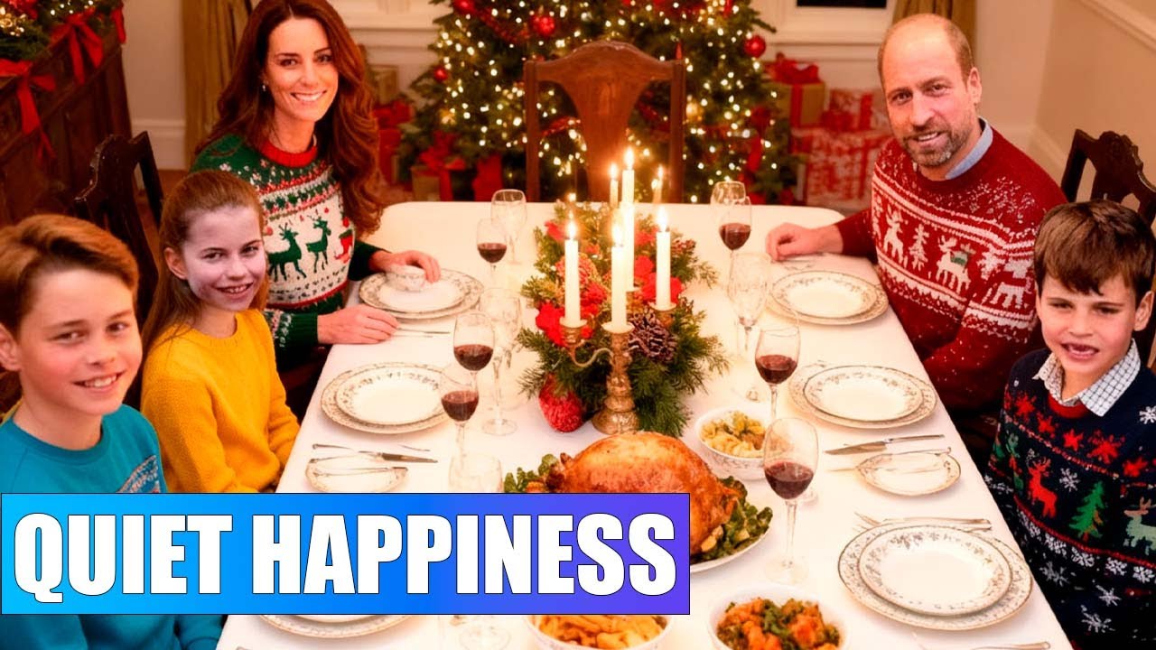 QUIET HAPPINESS: How William And Catherine Celebrated Christmas With Their Children